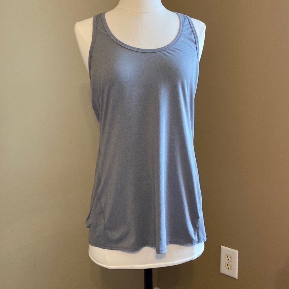 Grey Athleta Racerback Tank Top - Medium‎